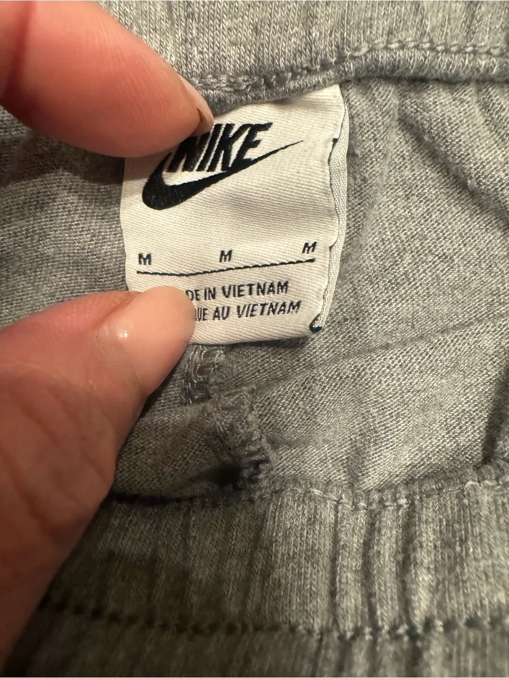 Nike lot  Grey Shorts & green